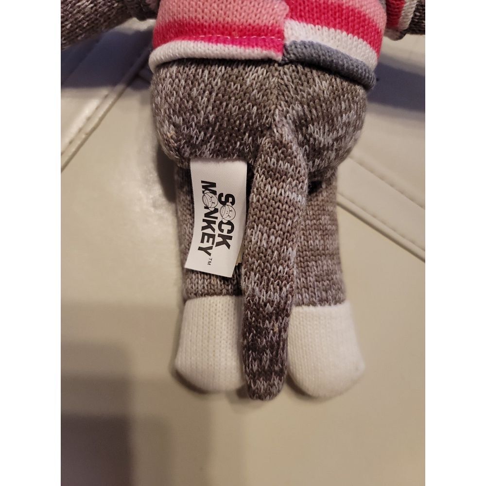 BUNDLE Harcourt Alfie Rabbit & Sock Monkey Rabbit Plush - Picture 6 of 7